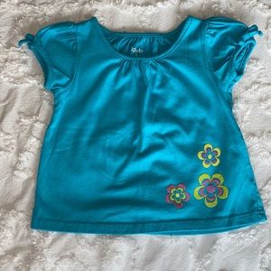 Kidgets, blue short sleeve top